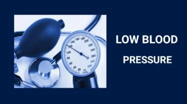 Low blood pressure increases the risk of death.