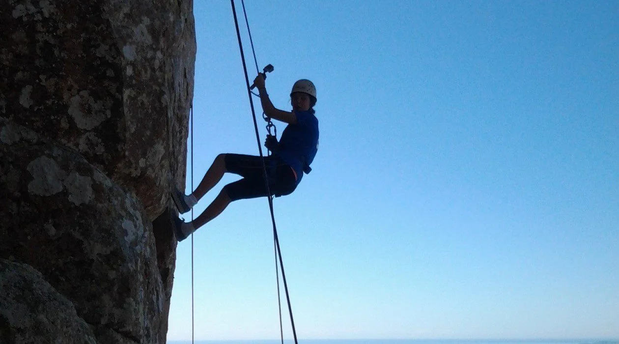 rock climbing