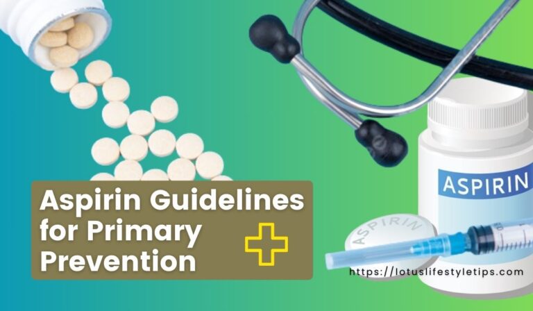 Aspirin for Primary Prevention